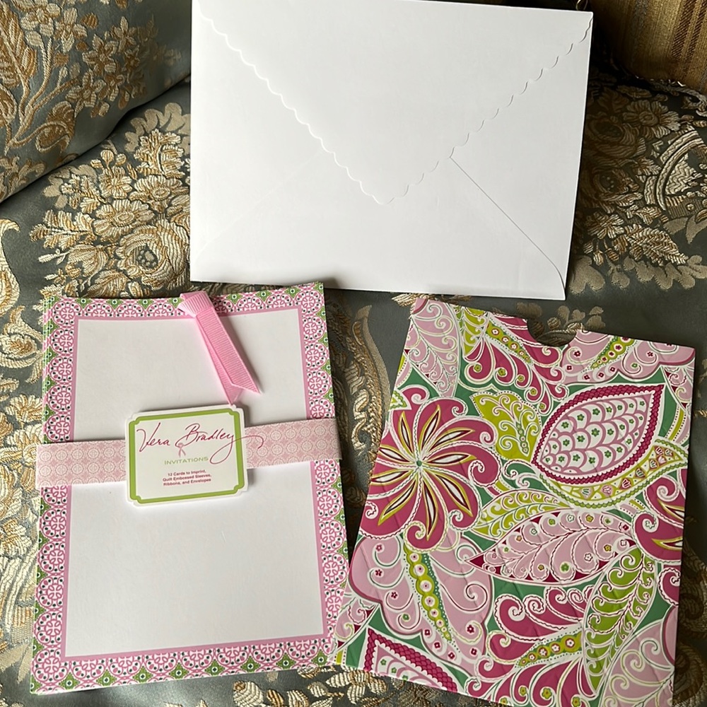 12 imprintable cards  - new in box